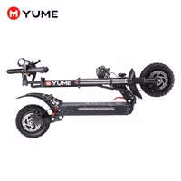 Yume Y10 Electric Scooter - Folded