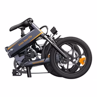 ADO A16XE Electric Bicycle - Grey Folded