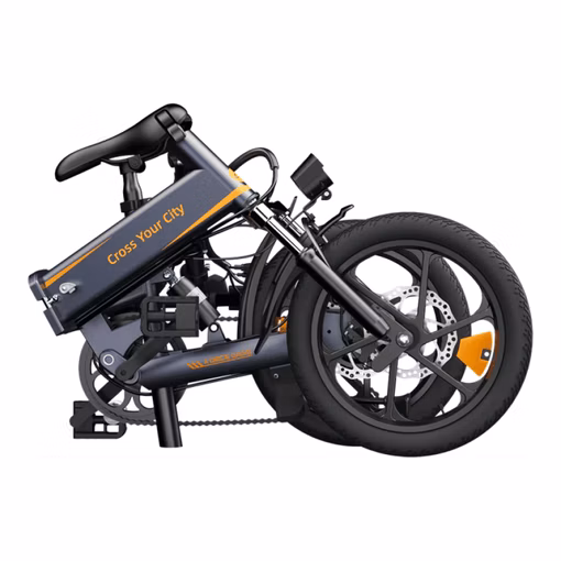 ADO A16XE Electric Bicycle - Grey Folded
