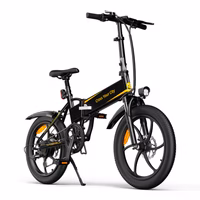 ADO A20+ Electric Bicycle - Black