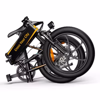 ADO A20+ Electric Bicycle - Black Folded