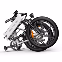 ADO A20+ Electric Bicycle - White Folded