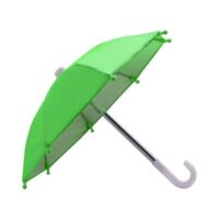 Mini Umbrella for Bicycle for Phone - Green