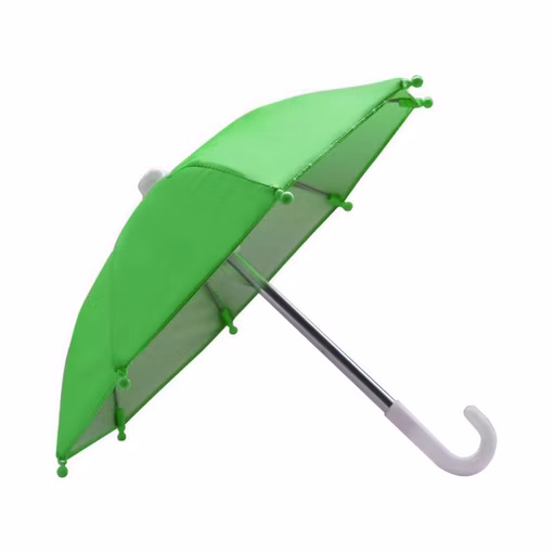 Mini Umbrella for Bicycle for Phone - Green