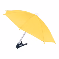 Phone Sunshade Umbrella - Yellow