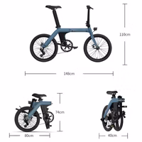 Fiido D11 Electric Bike - Dimensions