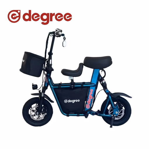 Edegree FS1 Electric Scooter - Titanium Side View
