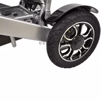 Stonbike Foldable Lightweight TU-04 Electric Wheelchair - Rear Wheel