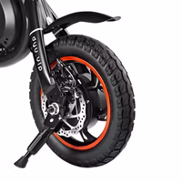DYU D1F Electric Scooter - Rear Wheel