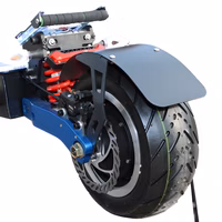 Stonbike Foldable Lightweight TU-04 Electric Wheelchair - Folded