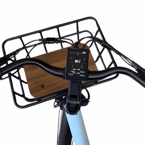 ADO Air 28 All-Rounder Urban Electric Bicycle - Basket