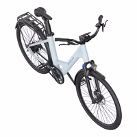 ADO Air 28 All-Rounder Urban Electric Bicycle - Blue Top View