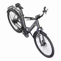 ADO Air 28 All-Rounder Urban Electric Bicycle - Grey Top View
