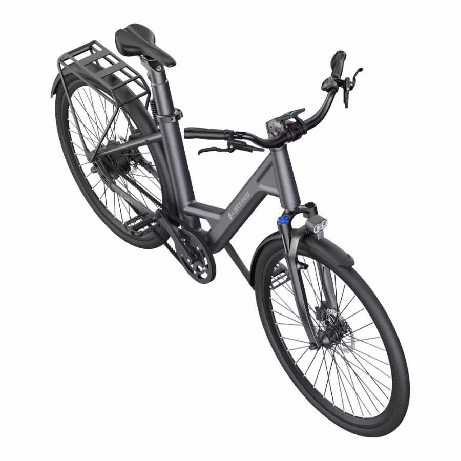 ADO Air 28 All-Rounder Urban Electric Bicycle - Grey Top View