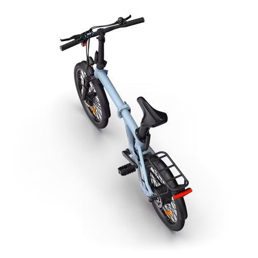 ADO Air 20 Pro Folding Electric Bike - Blue Top View