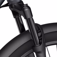 ADO Oasis 260T Dual-Battery Cargo Ebike - Front Fork