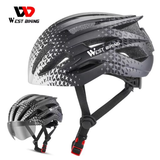 West Biking Bicycle Helmet - Black