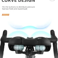 West Biking Mountain Bike Saddle - Installed