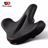 West Biking Wide Bicycle Saddle