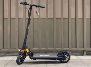 Mobot Freedom 5s E-Scooter parked on urban sidewalk.