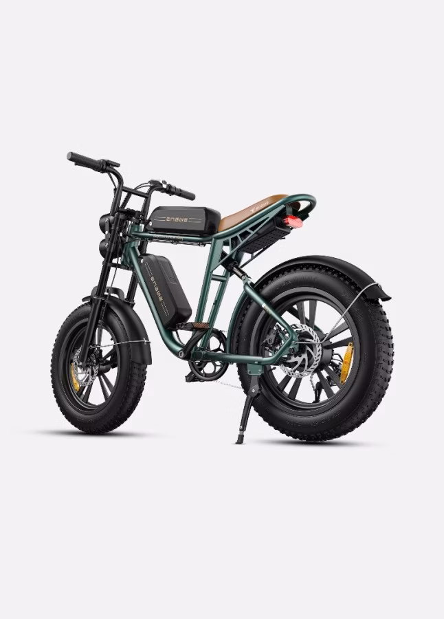 ENGWE M20 Fat Tyre Ebike - Side Angle View