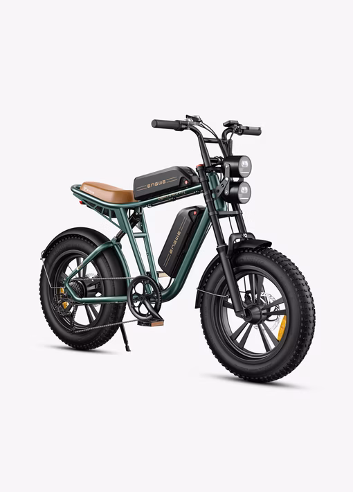 ENGWE M20 Fat Tyre Ebike - Front Angle View