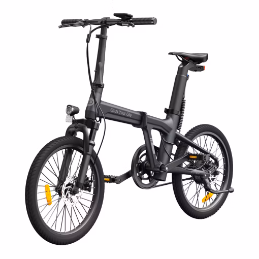 Air Front Fork for ADO A20 Electric Bicycle - Installed