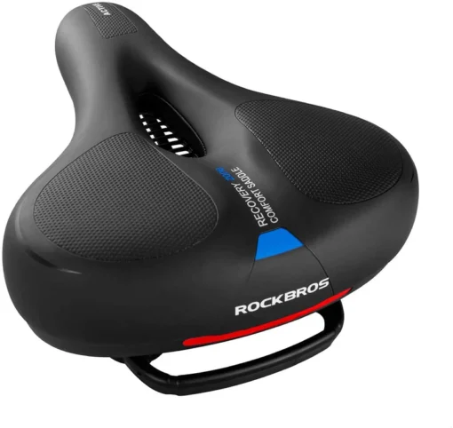 ROCKBROS Shockproof Bicycle Saddle – AQ-6090R - Blue