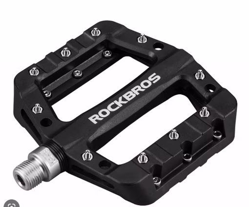 RockBros MTB Pedals Mountain Bike Pedals Lightweight Nylon Fiber Bicycle Platform Pedals for BMX MTB 9/16"