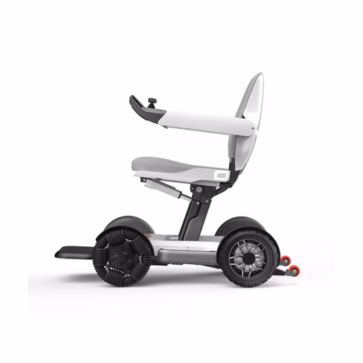 eDegree EW12 Auto Fold All-Terrain Smart Electric Wheelchair - Side View