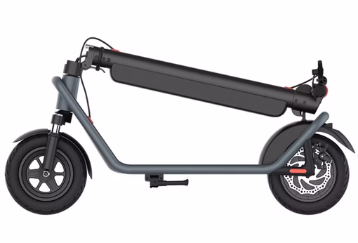 HX X11 Electric Scooter - Folded Side View