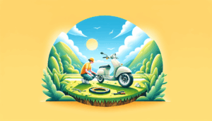 electric scooter