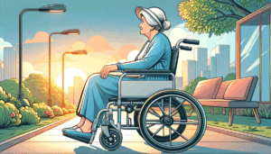 electric wheelchair