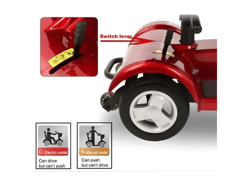 eDegree SS1 SeniorDrive 4 Wheels Scooter