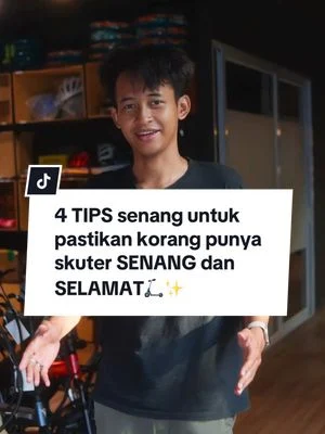 Korang ada e-skuter? Jadi pastilah kena jaga kann😎🛴 #ekolifemalaysia #electricscooter...