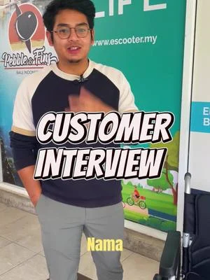 Eko Life customer interview! Jom dengar pengalaman pelanggan kami rent e-wheelchair✨👌...