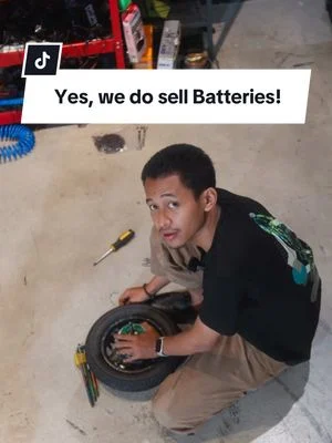 Ya, kami memang jual bateri! Untuk e-bike dan e-scooter korang💨⚡️ Perlu ganti atau naik taraf...